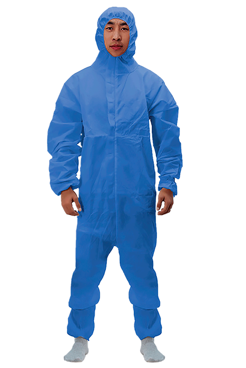 Blau overall